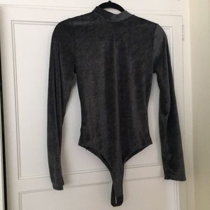 Urban Outfitters Out from Under Velvet bodysuit